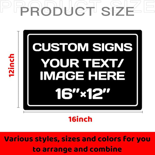 Personalized Aluminum Weatherproof Metal Signs - Image 2