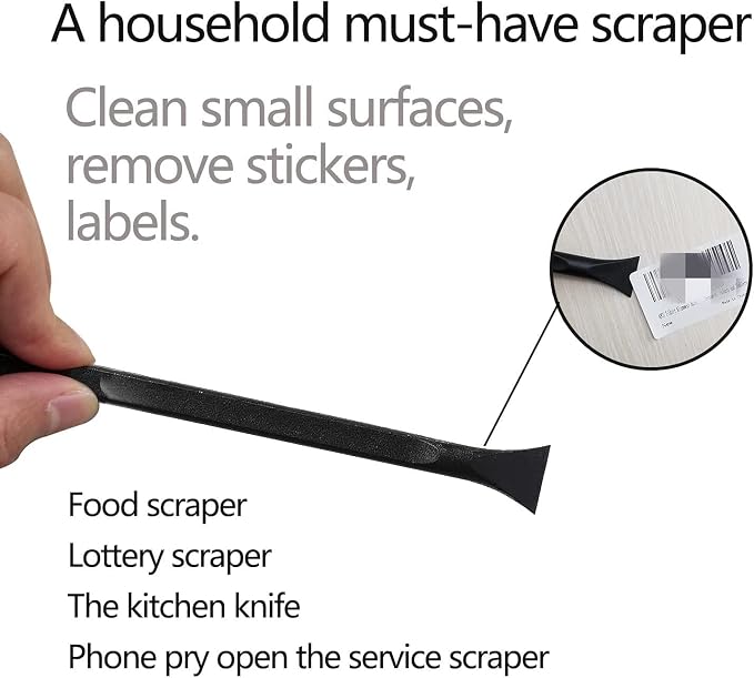 Scraper Small Plastic Scraper Tool, Used in Narrow Spaces and Gaps - Image 4