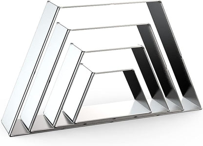 Trapezoid Cookie Cutter Set Large by QAAQS