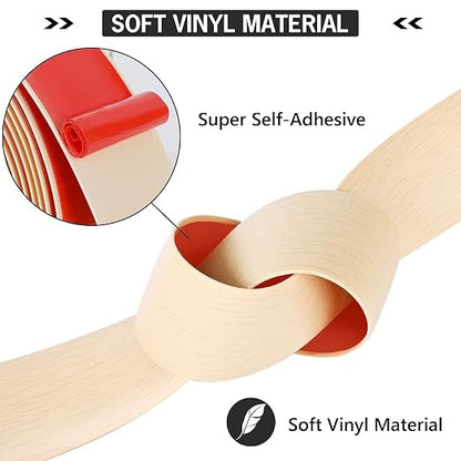 5Ft Floor Transition Strip Self Adhesive Vinyl Cover Floor Strip Flat Divider - Image 3