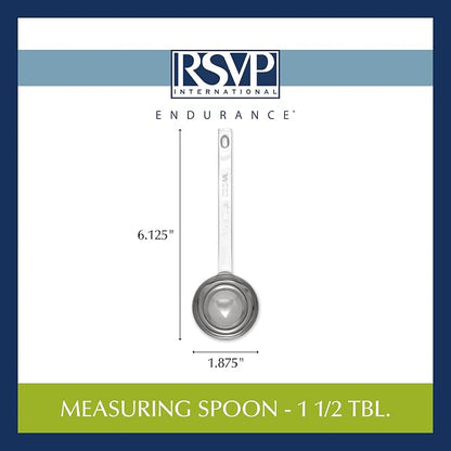 RSVP International Endurance Kitchen Collection Open Stock Measuring Spoon - Image 7