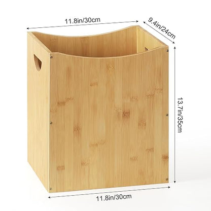 MOOACE Small Wastebaskets 2 Pack, 5 Gallon Trash Can - Image 4
