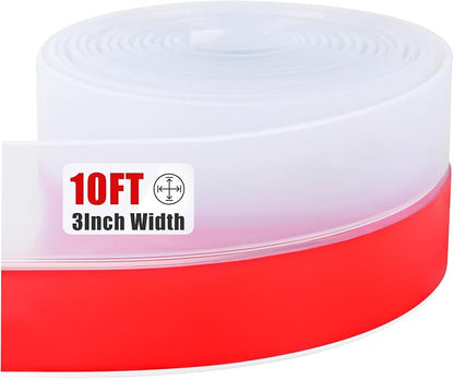 Draft Seal Tape for Doors and Windows 3 in x 10 Ft Silicone Weather Stripping by Kikerike