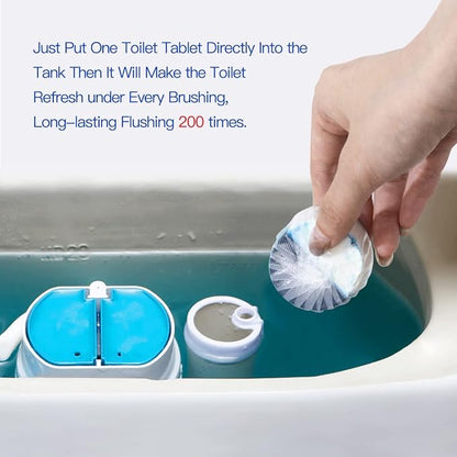KIISIISO Toilet Bowl Cleaners 40 PACK, Long-Lasting Toilet Bowl Cleaner Tablets - Image 5