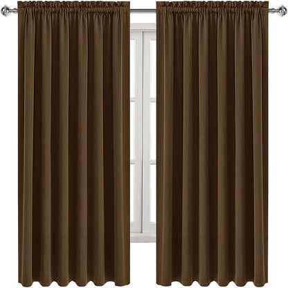 DWCN Blackout Curtains for Living Room Thermal Insulated, Energy Saving & Noise - Image 9