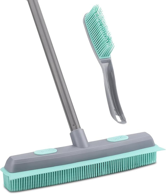 Conliwell Rubber Broom Carpet Rake by Makelifeeasier