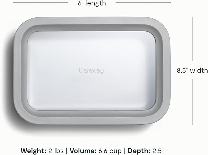 Caraway 2pc Glass Food Storage Set - Image 3