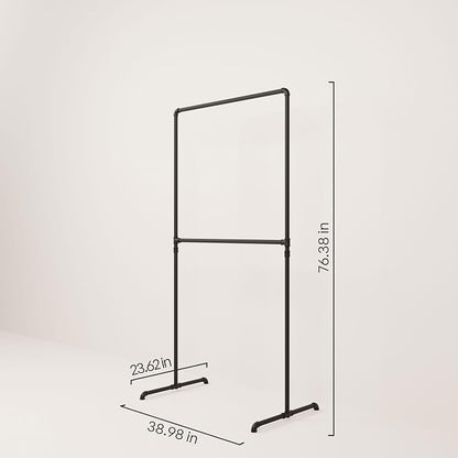 pamo Industrial Pipe Clothing Rack - Image 2