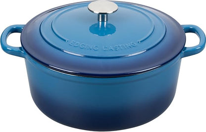 EDGING CASTING Enameled Cast Iron Dutch Oven Pot by EDGINGCOOKWARE