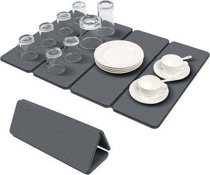 Large Stone Drying Mats for Kitchen Counter, Quick Dry Stone Dish Drying Mat by Unknown