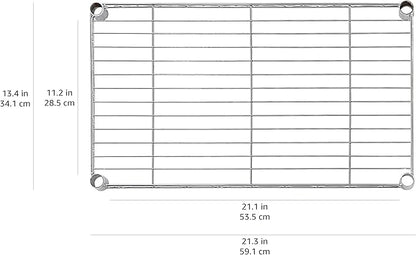 Amazon Basics 4-Shelf Adjustable Storage Shelving Unit - Image 3