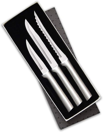Rada Cutlery Cooking Essentials Gift Set, 3-Piece Knife Set, Stainless Steel by RadaCutlery