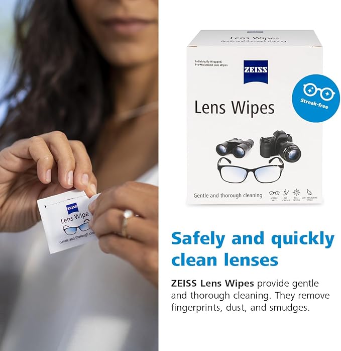ZEISS Pre-Moistened Alcohol Wipes, Glasses Cleaner - Image 5