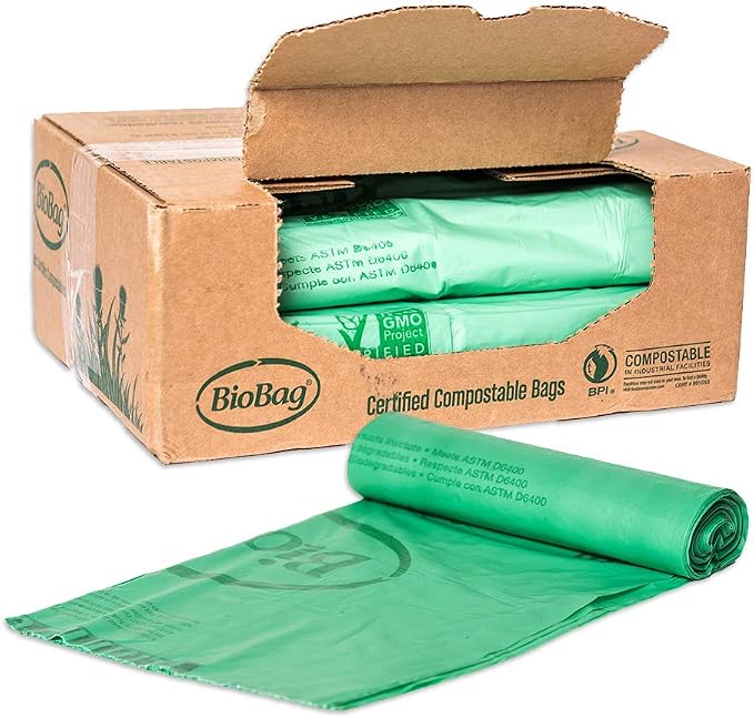 BioBag The Original Compostable Bag, 32 Gallon, 100% Certified Compostable by BioBagAmericasInc