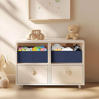 DIMJ Large Closet Shelf Organizer Bins 4 Packs - Image 6