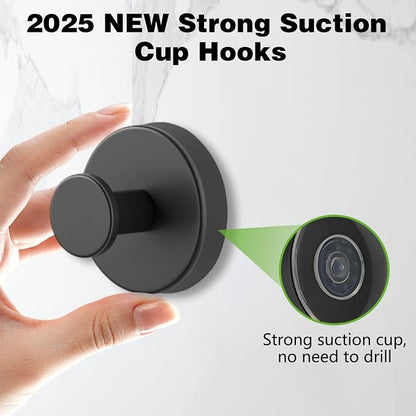 Suction Cup Hooks for Wreaths on Glass, No-Drill Suction Cup Hooks, Wreath - Image 3