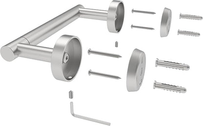 RARXTR Bathroom Toilet Paper Holder Wall Mount SUS304 Stainless Steel Double - Image 6