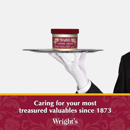 Wright's by Weiman Cream Copper and Brass Cleaner - Image 8