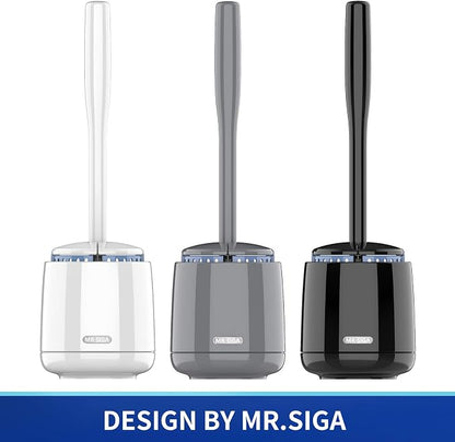 MR.SIGA Toilet Bowl Brush and Holder, - Image 2