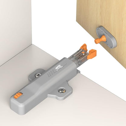 Push to Close Cabinet Latch, Jiayi 10 Pack Push Open Hardware, Cabinet Press - Image 9
