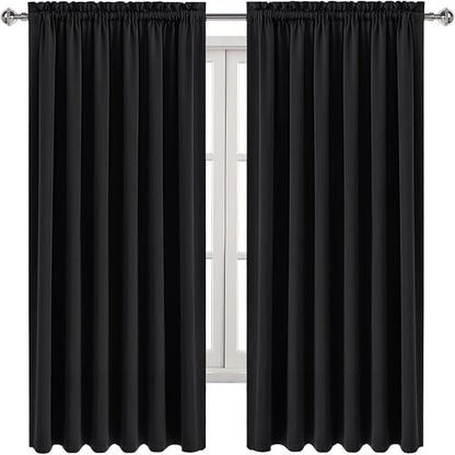 DWCN Blackout Curtains for Living Room Thermal Insulated, Energy Saving & Noise - Image 8