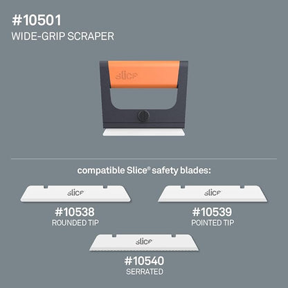 Slice 10501 Wide Scraper, Easy Clean, Ceramic Blade Lasts 11x as Long as Metal - Image 5