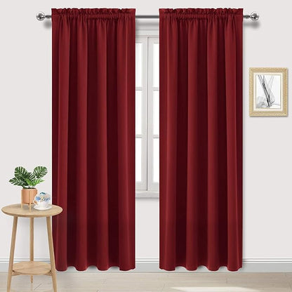 DWCN Blackout Curtains for Living Room Thermal Insulated, Energy Saving & Noise by DWCN