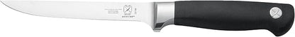 Mercer Culinary M20050 Genesis 6-Piece Wood / Glass Knife Block Set - Image 9