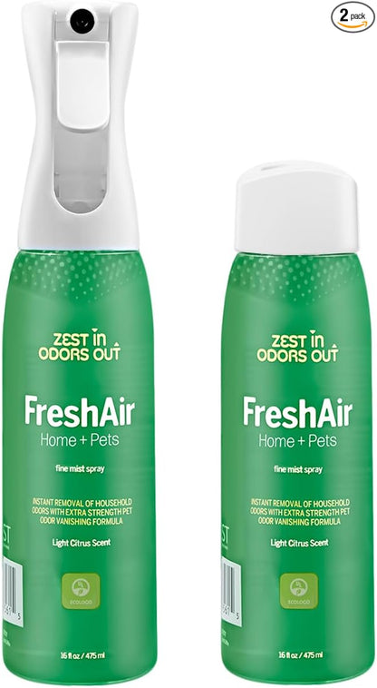 House of Zest FreshAir Home&Pets – Eliminate household odors, from trash by HOUSEOFZEST
