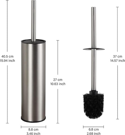 BGL Toilet Brush and Holder, Stainless Steel Toilet Brushes - Image 5