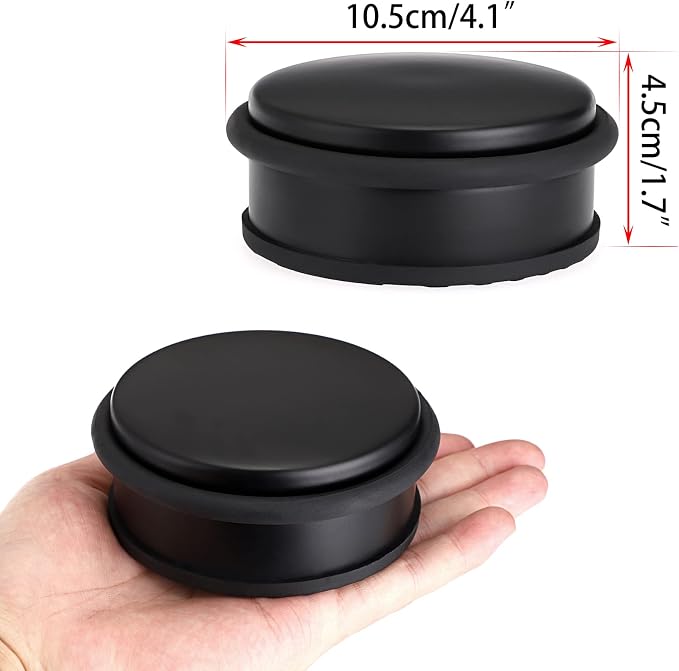 Sumnacon Heavy Duty Floor Door Stopper No Drill, Durability Stainless Steel - Image 3