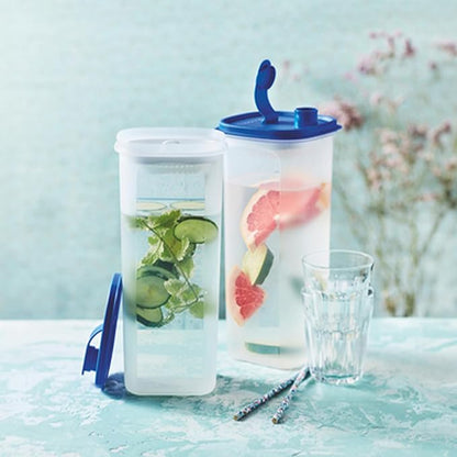 Tupperware Slim Line 2-Pitcher Set in Blue, Dishwasher Safe and BPA Free - Image 7