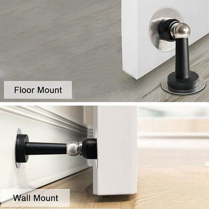 Shackcom Magnetic Door Stop 12 Pack Stainless Steel Door Holders to Keep Door - Image 6