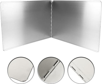 Kichvoe Stainless Steel Oil Splash Baffle 31.49X11.81 Inch Foldable Stove - Image 8