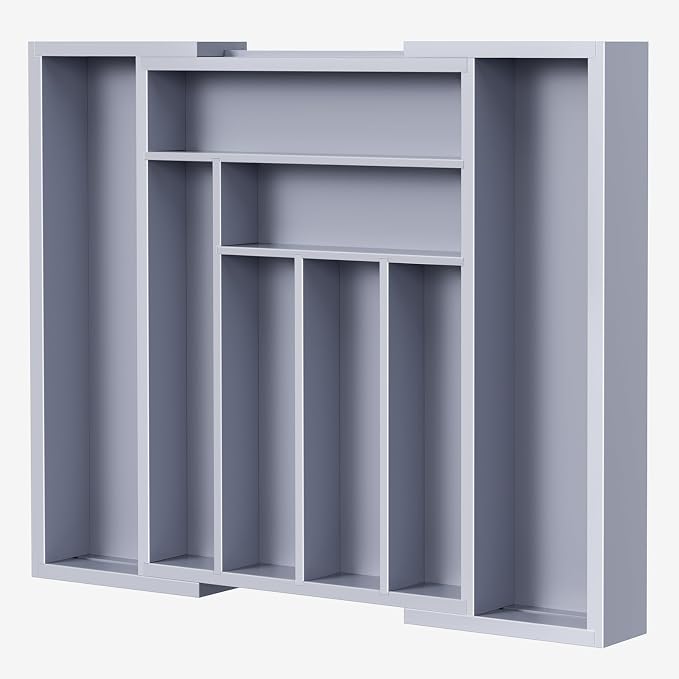 Pipishell Bamboo Expandable Drawer Organizer by Pipishell