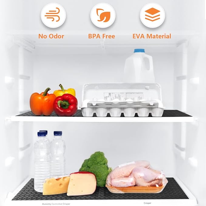 Shelf Liners for Kitchen Cabinets Refrigerator Liners Waterproof & Oil-Proof - Image 4