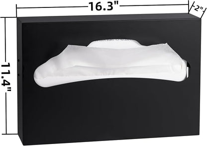 Toilet Seat Cover Dispenser, Commercial Stainless Steel Brushed Toilet Seat - Image 2