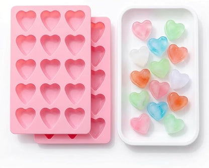 Cute Ice Cube Trays Silicone Chocolate Mold Wax Melt Molds Easy Release Ice by MayeBridge