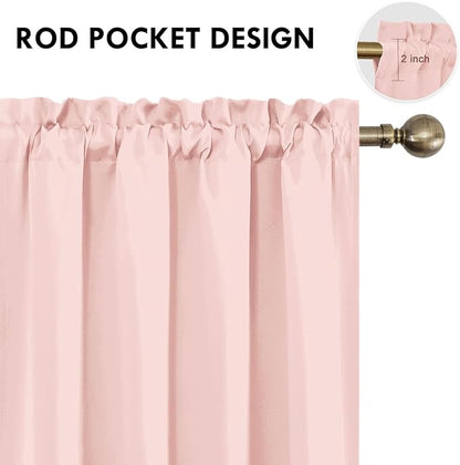 DWCN Blackout Curtains – Thermal Insulated, Energy Saving & Noise Reducing - Image 4