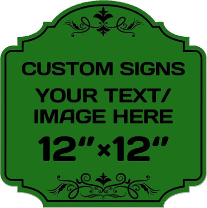 Personalized Aluminum Metal Signs by Repaly