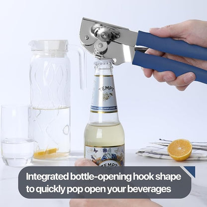 Commercial Can Opener, UHIYEE Hand Crank Can Opener Manual Heavy Duty - Image 5