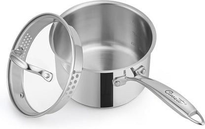 Ciwete 2 Qt Stainless Steel Saucepan by Ciwete