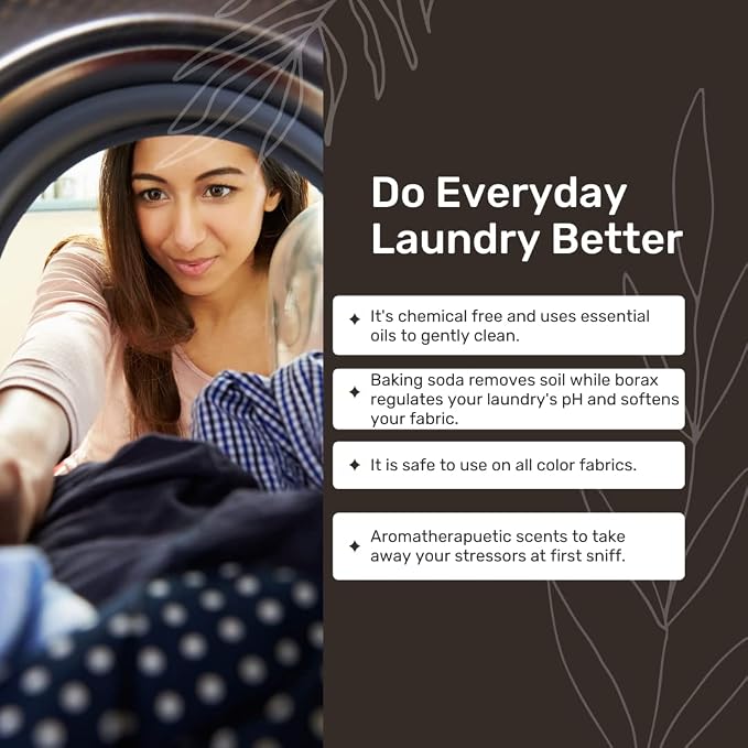 Home 'COTTON SKY', Concentrated, Natural Laundry Detergent Powder - Image 3