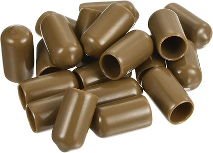 uxcell 20pcs Rubber End Caps 10mm ID Vinyl PVC Round Tube Bolt Cap Cover Screw - Image 4