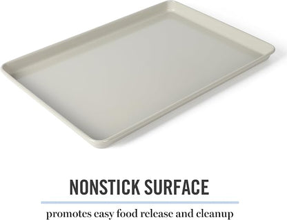 Martha Stewart Gallen 17 x 11 Inch Nonstick Carbon Steel Cookie Sheet – Cool - Image 3