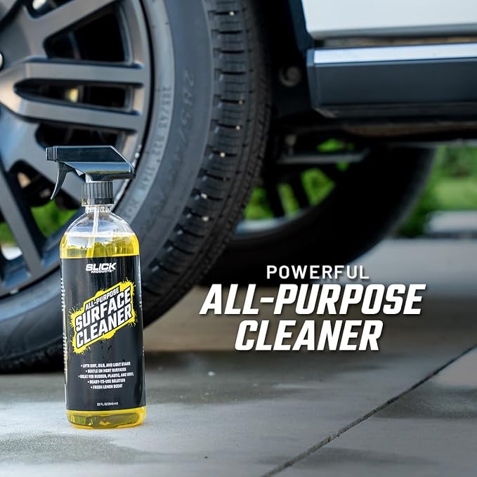 Slick Products All-Purpose Surface Cleaner – Vehicle Interior & Exterior Spray - Image 3