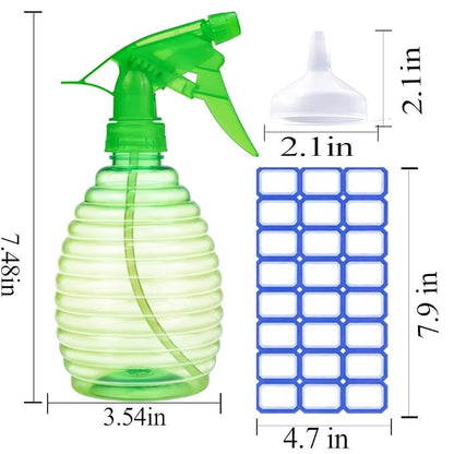 Spray Bottles - 3 Pack, 16 oz - Mist/Stream, Bright Colors, Leak Proof - Image 3