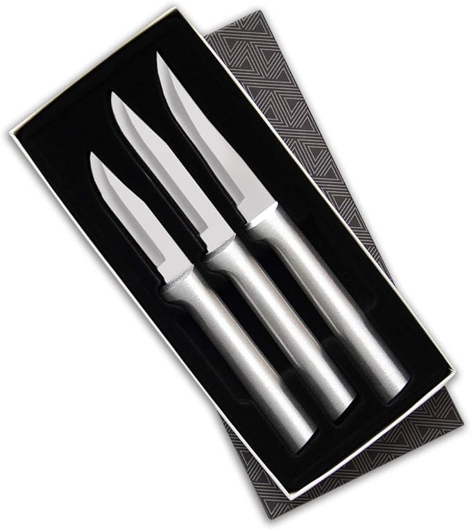 Rada Cutlery Paring Knife Galore Gift Set, 3-Piece Knife Set, Stainless Steel by RadaCutlery