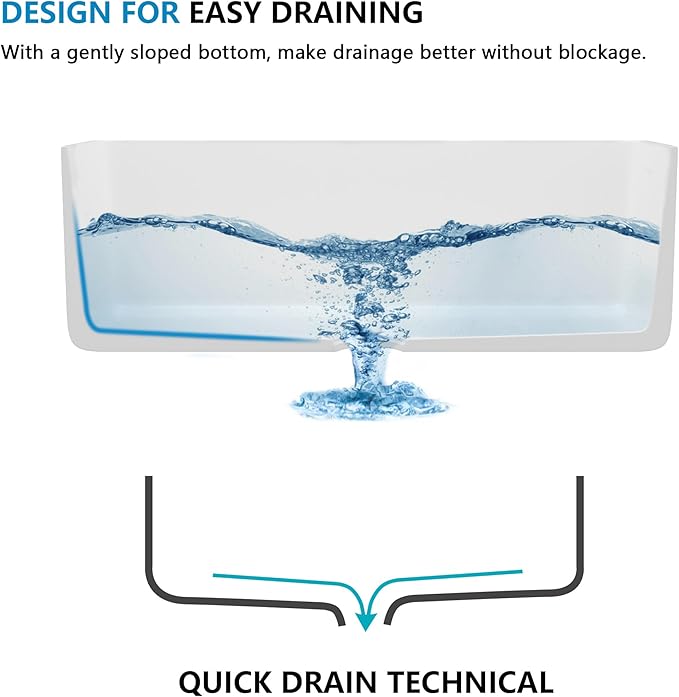 30 White Farm Sink - Fulorni 30"x19" Farmhouse Kitchen Sink Curved Apron Front Ceramic Porcelain Fireclay Single Bowl Farmer Style Basin