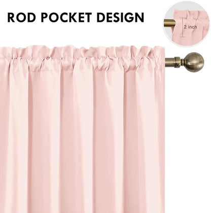 DWCN Blackout Curtains for Living Room Thermal Insulated, Energy Saving & Noise - Image 4